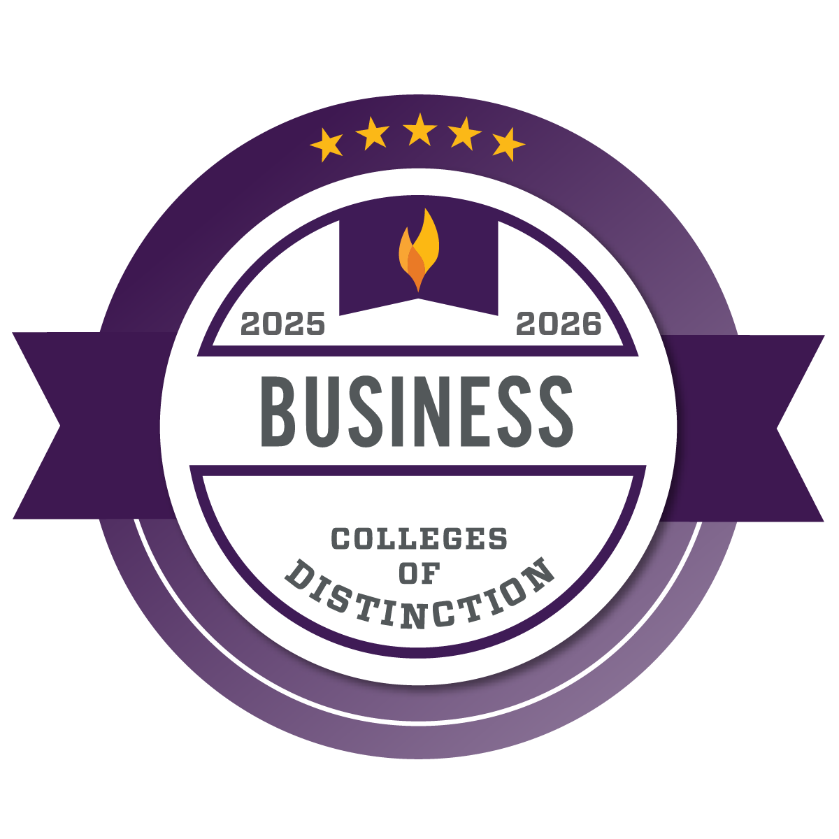 Business Colleges of Distinction 2025 to 2026.